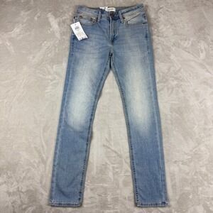 Jack & Jones Jeans Men 28x32(30.5) Blue Skinny/Liam JJILIAM JJORIGINAL Skate NWT